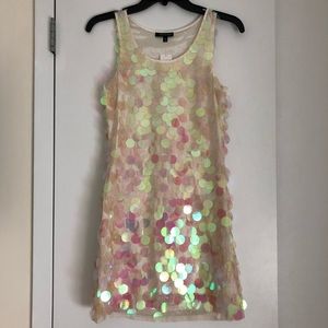 Top Shop Iridescent Disco Dress